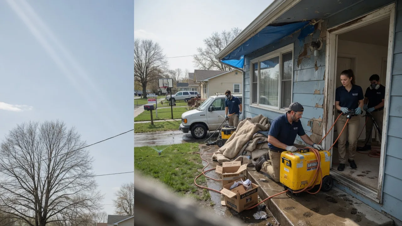Basement Flood Cleanup in Lockport, NY near me